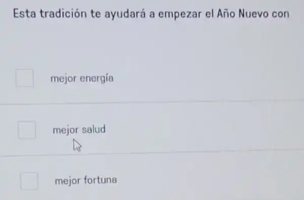 Esta tradición te ayudará a empezar el Año Nuevo con
mejor energía
mejor salud
mejor fortuna